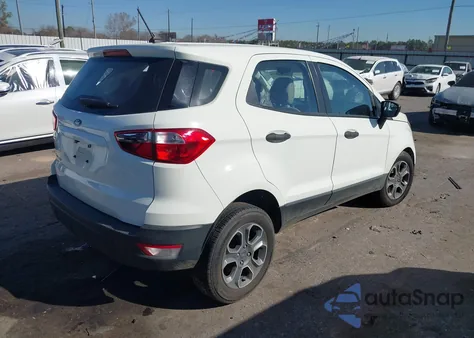 2021 Ford Ecosport S из США, поврежденный, VIN MAJ3S2FE9MC445126